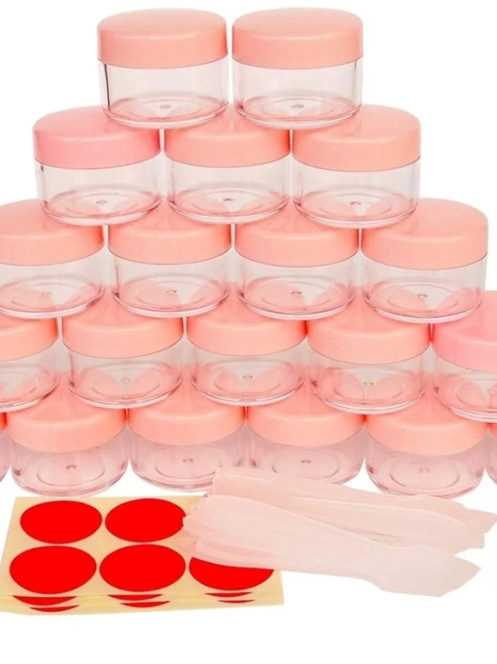 20 Cosmetic Travel size Jars | 15ml